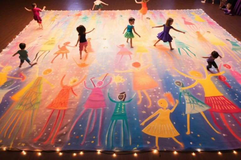 Taneční koberec pro děti